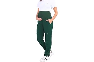 ALINA MAE MATERNITY Maternity Women Scrub Jogger Pants for Pregnant Doctor Uniform Pant Nurse Scrub