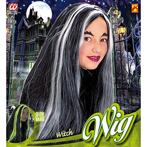 Little Witch Gid Streaks Wig For Fancy Dress Costumes & Outfits Accessory