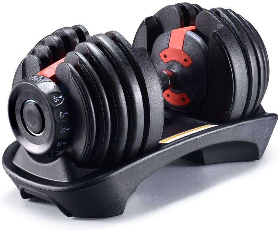 LLYX Dumbbell Exercise & Fitness Dumbbells Dumbbell Weight Set Adjustable Weights Barbell Combination Body Building Automatically Dumbell Training 50 LB Dumbbell Dumbbells