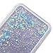 Hot iPhone 5S Cases,DStores® iPhone 5S Cases iPhone 5/5S Transparent Water CasePremium Dynamic Liquid Glitter Hearts Back Shock Absorption Hard Case Cover for Apple iPhone 5 5S SE (Blue)