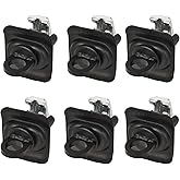 6Pcs Tie Down Anchors Custom-fit for 2015-2024 Chevy Colorado&GMC Canyon, 2014-2025 Chevy Silverado&GMC Sierra 1500 2500 3500 Truck Bed Tie Down, Heavy Duty Steel Replace#23146899 Cargo Accessories