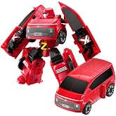 NEW TOBOT, MINI TOBOT Z, Youngtoys Transforming Collectible Vehicle to Robot, Heroes Animation Character Toys for Kids 3 and up Transform Toys Cars, Mini Size 4-inch