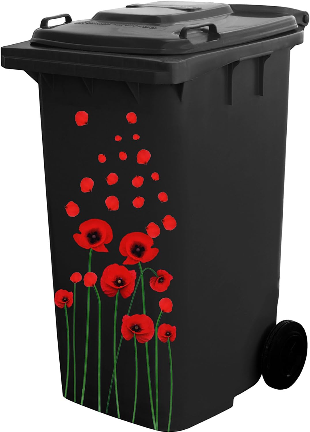 Pangda Self Adhesive Flower Sticker Kit For Wheelie Bin And House