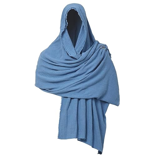 GRACEART Post Apocalyptic Shawl Hood Scarf Shaman Cowl Medieval Costume  Sash in Oman Whizz Robes, Capes Jackets