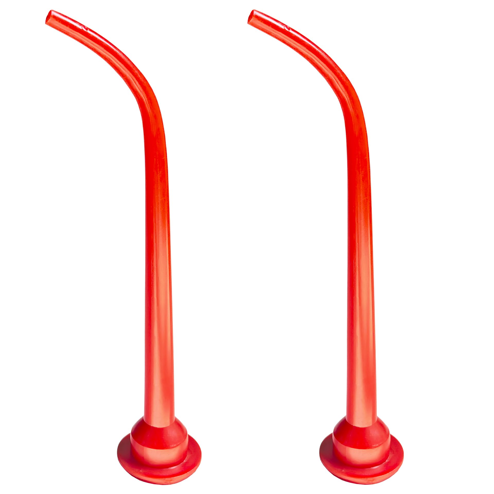 ANZHUO Caulking nozzle for sausage caulking gun Extend the nozzle used for sealing seams installing glass doors and windows tiles kitchenware advertisements (2 pieces）