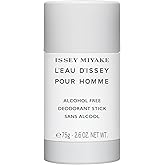 Issey Miyake L'Eau d'Issey Pour Homme Deodorant for Men - Comfortable, Scented Deodorant Stick - With Notes of Yuzu, Nutmeg & Sandalwood - 2.6 oz