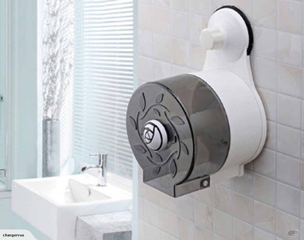 Srxes Waterproof Dustproof Fully Enclosed Toilet Paper Tissue Box Roll