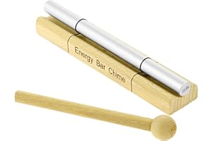 ETERMETA Energy Bar Chime Solo SUN Energy Chime Teacher Tools Reminder Tuned Musical Percussion Instrument with Mallet for Meditation, Classroom Use and Sound Therapy