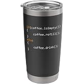 Funny Programmer Coffee Gift For Coders Stainless Steel Insulated Tumbler