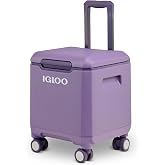 Igloo Tag Along Too Coolers | Insulated Hard Shell Picnic Style Cooler | Rolling Ice Chest