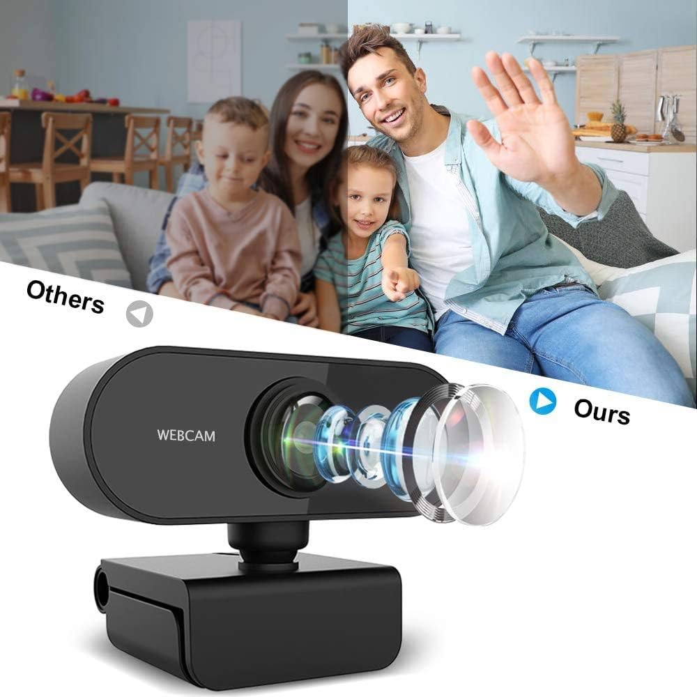 Webcam with Microphone, 30FPS Full HD 1080P Webcam Video Camera for Computers PC Laptop Desktop USB Plug and Play - Image 5