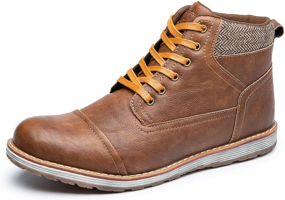 JIEANTE Men's Chukka Boots Casual Lace Up Ankle Dress Boot Comfortable Walking Sneaker