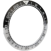 Yinhing 41 5mm Ceramic Watch Bezel Insert with Luminous Beads Replacement for Watchmakers Easy to Use Accessory