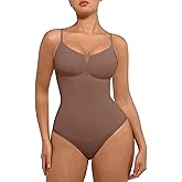 FeelinGirl Shapewear Bodysuit for Women Tummy Control Full Body Shaper Snatched Waist Bodysuit