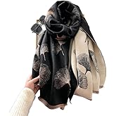 First Choose Women's Blanket Chunky, Pashmina Shawls Wraps Oversized Winter & Fall Warm Scarfs Soft Cashmere Feel for Women