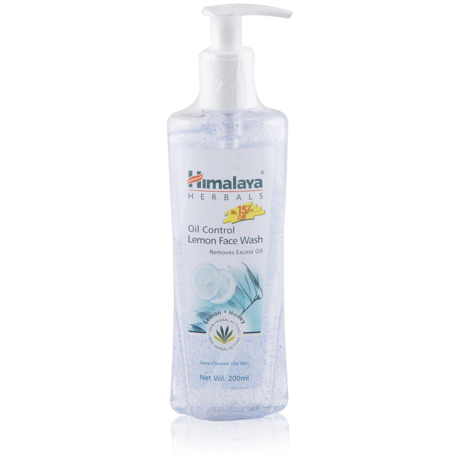 himalaya herbals oil control lemon face wash