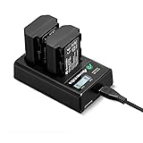 NP-FZ100 Battery Powerextra Upgraded 2 Pack Camera Batteries and Dual LCD Batter