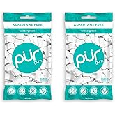 Pur Gum, Wintergreen Mint, 2.72-Ounce, 2 Pack