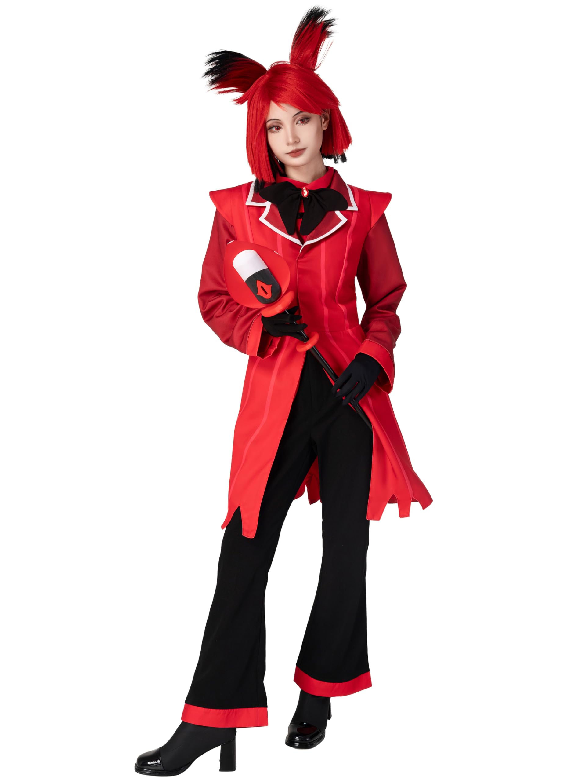 OSIAS Hazbin Hotel Alastor Cosplay Costume(L) — image 1
