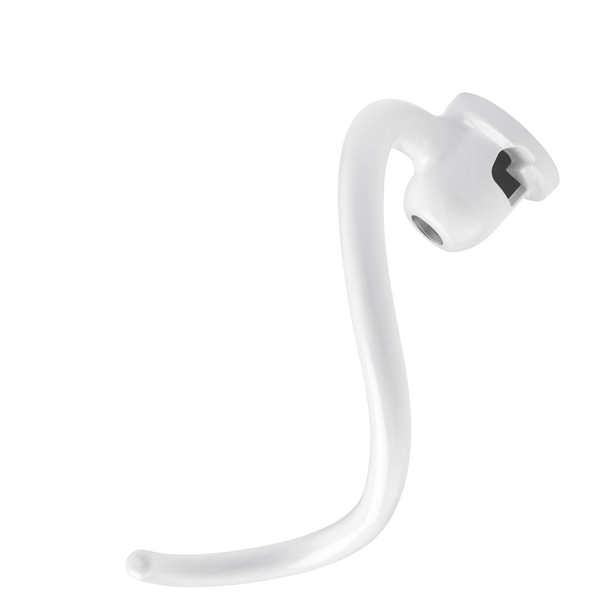 KitchenAid Spiral Coated Dough Hook - Fits Bowl-Lift models KV25G and KP26M1X, White