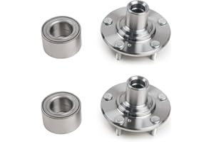 IRIEQU 2 Front Wheel Hub Bearing Assembly Compatible with Honda Civic DX EX LX HF Hybrid 2012 2013 2014 2015 1.5L 1.8L L4 will not Fit 2.4L Si or EX-L Model Replaces 44600-TR0-A00 44600TR0A00 NT510089