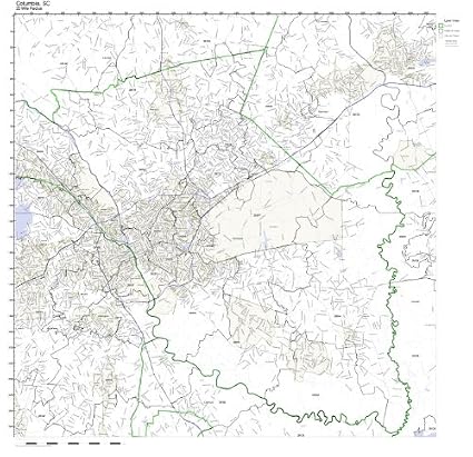Columbia Sc Zip Code Map - Maps Catalog Online