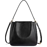 LOVEVOOK Hobo Bag for Women with Three Large Compartments Waterproof Shoulder Handbags Purse for Work Shopping Travel