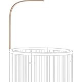 Aazon.co : Stokke Sleepi Drape Rod, White - Ade Fro Solid Beech