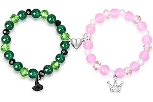 OFIHIDO Witch Bracelet Set for Girls Kids Adults, Halloween Costume Accessories,Friendship Matching Bracelets