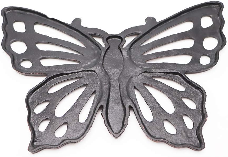 MDLUU Butterfly Stepping Stone, Cast Iron Butterfly Flagstone, Decorative Stepping Stone for Lawn, Yard, Courtyard Entry, Garden Walk Way : Garden & Outdoor