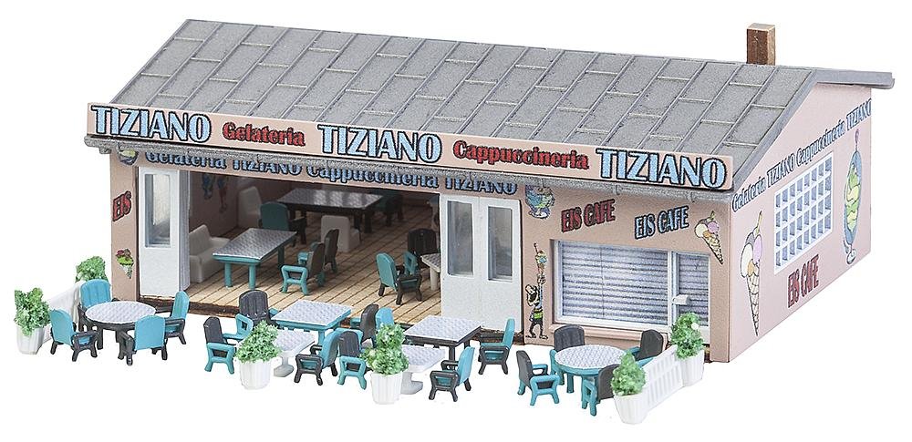 Faller Tiziano Ice Cream Parlour Building Kit IV N Gauge 232327