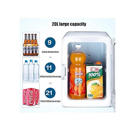 WEIFAN-1 - Nevera portátil para coche, 20 L, para salones de ...