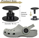 Esteopt Black Screw Rivet Fastener Plastic Push-in Hole Rivets 16mm (10 Pack) view 2