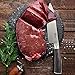 Tilevo Chef Knife - 8 Inch Carbon Steel Knife Sharp Blade & Balanced Comfortable Handle with Gift Case - Multipurpose Kitchen Knives for Chopping & Meat Cutting for Home and Restaurant