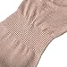 Fimage Women Spun Silk Ankle Toe Socks Five Finger Soft Crew Socks Nude Onesize