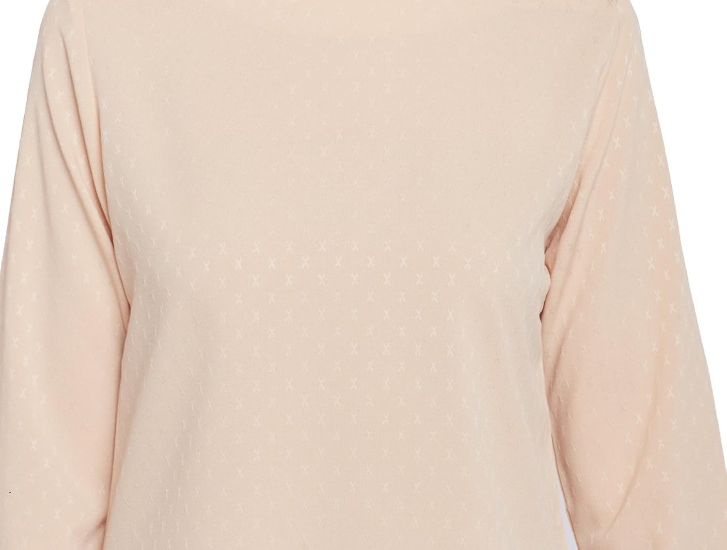 marie claire women beige self-design top