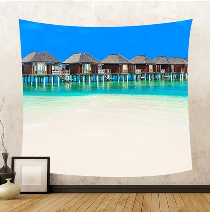 Amazon.com: Huanxidp Tapestries Hermosa Vista Al Mar Silla ...