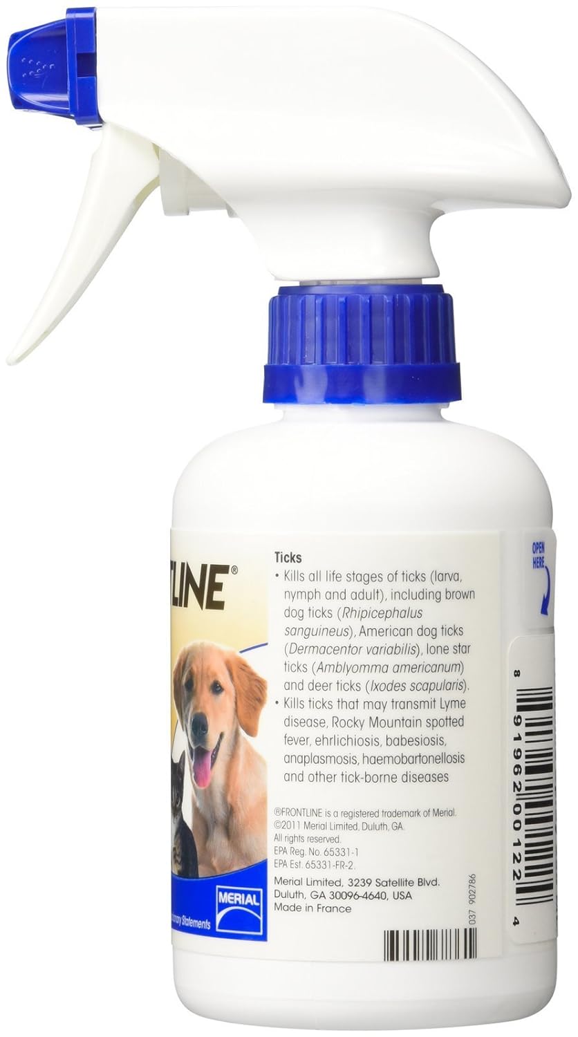 Reviews Frontline Flea & Tick Spray 8.5 oz