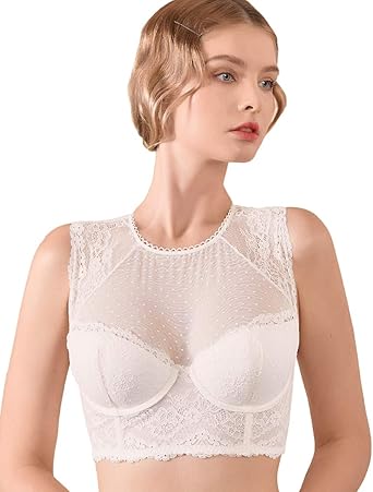 underwire bustier crop top