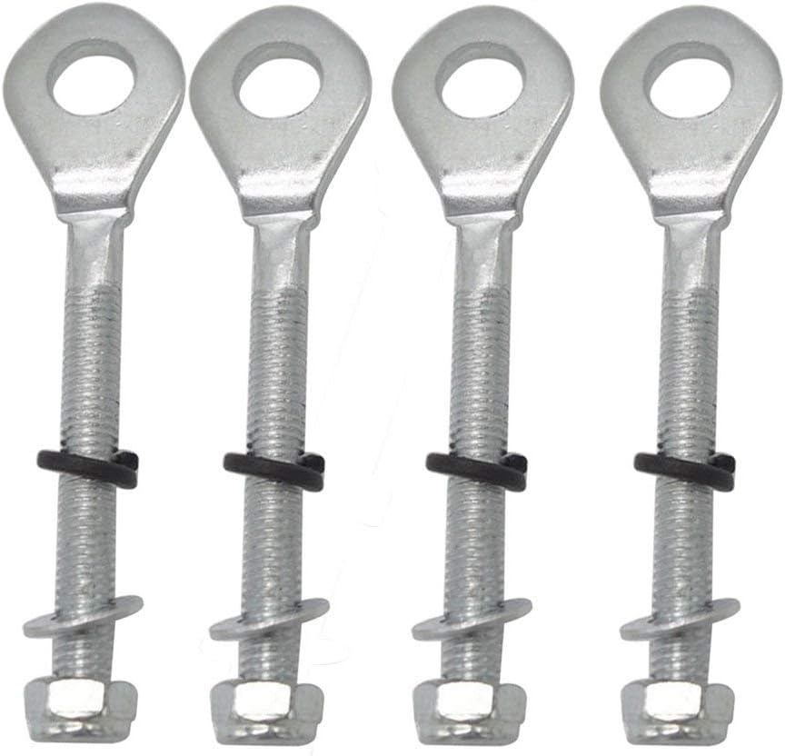 JCMOTO 4pcs ATV Go Kart Chain Axle Adjuster 50cc 70 90 110 125cc