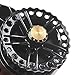 Fiblink Inline Ice Fishing Reel Right/Left In Line Ice Reel with 4+1 Ball Bearings