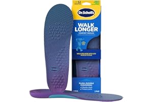 Dr. Scholl's® Walk Longer Insoles, Men's Size 8-14, 1 Pair, Trim to Fit Inserts