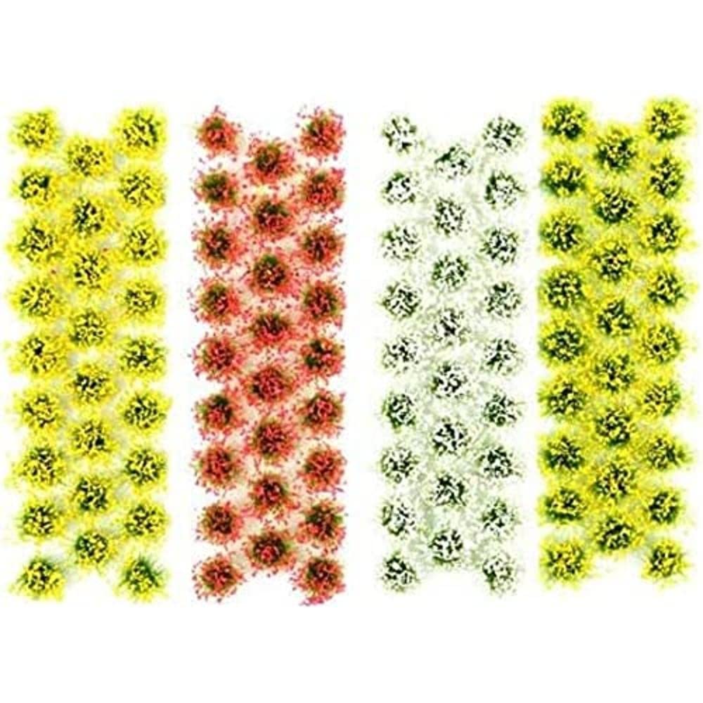 Gaugemaster GM-GM138 Flowering Grass Tufts Set (Pack of 108)