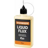 TOWOT Liquid Solder Flux, 30ml No-Clean RMA Rosin Flux with Precision Dropper, Lead-Free Soldering Flux for Electronics, PCB Repair, Circuit Boards and DIY Projects
