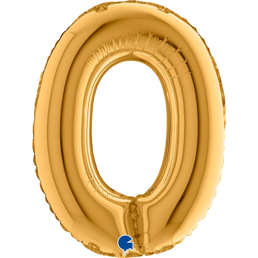 Grabo Number 0 Midiloon Mini Single Pack, Length- 14 Inch, Colour- Gold