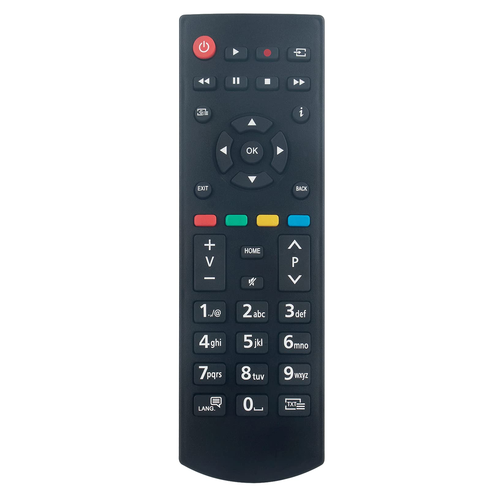 VINABTY RC39127M Remote Control Replced Fit for Panasonic TV TX39GW334 TX-32GW334 TX-24J330E TX-39GW334 TX-24J330B TX24GW334 TX-24GW334