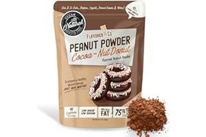 Flavored PB Co. Peanut Butter Powder, Low Carb and Only 45 Calories, All-Natural from US Farms (Cocoa-nut Donut)
