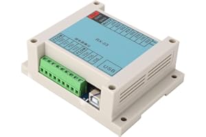 Programmable Logic Controller, DC 12V‑24V PLC Controller Relay Output, 8 Input 7 Output Industrial Control Board for Position