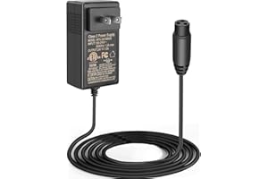 EGK Replacement 6.6FT Charger Cable for Razor MX350 MX400 E300 E200 E150 E125 E100 Scooter, Dirt Bike, Quad ATV, Pocket, Sports Mod, Motorcycle, Go Kart, 24V 1.5A Electric Battery Adapter Power Cord