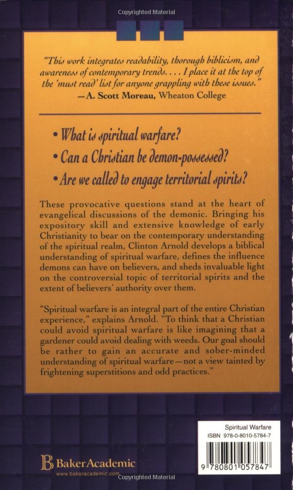 3 Crucial Questions About Spiritual Warfare Arnold Clinton E 9780801057847 Books Amazon Ca